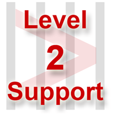 Level 2 Support for GS1-128 Font Suite