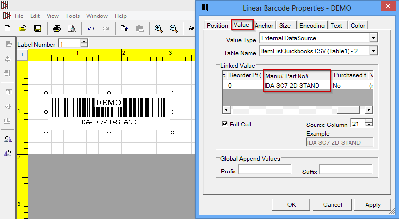 Create Barcodes In Quickbooks 8596