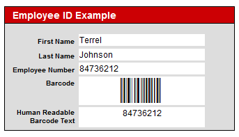 This is an IDAutomation Barcode Displayed on a FileMaker Form