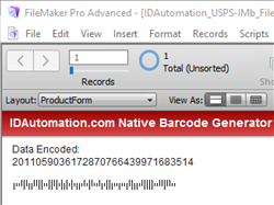 Native Barcode Generator for FileMaker