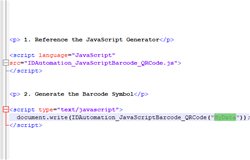Native JavaScript Barcode Generator